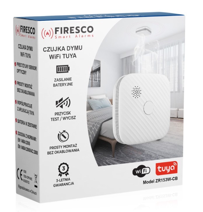 wykrywacz dymu z wifi